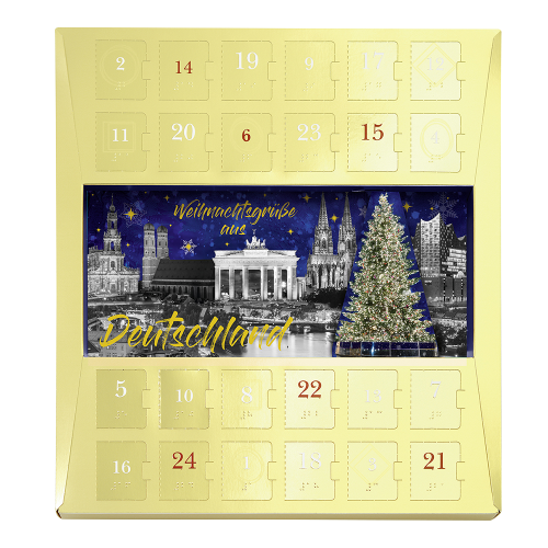 Adventskalender "Bühne" Deutschland Adventskalender "Bühne" Deutschland von Confiserie Burg Lauenstein GmbH