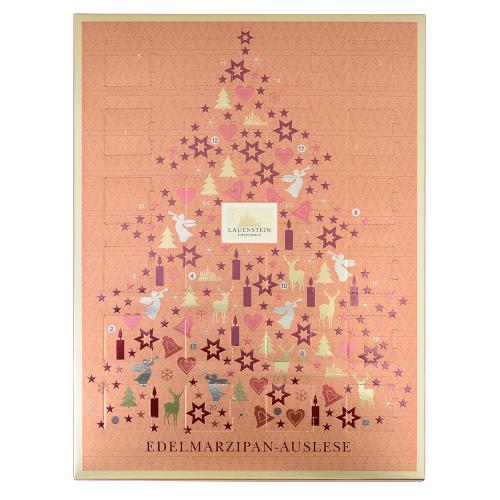 Adventskalender "Weihnachtsbaum" Edelmarzipan Adventskalender "Weihnachtsbaum" Edelmarzipan von Confiserie Burg Lauenstein GmbH