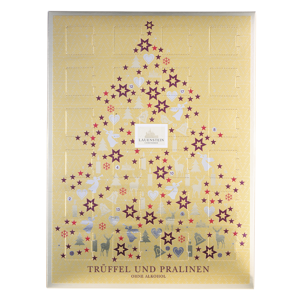 Adventskalender "Weihnachtsbaum" Adventskalender "Weihnachtsbaum" von Confiserie Burg Lauenstein GmbH