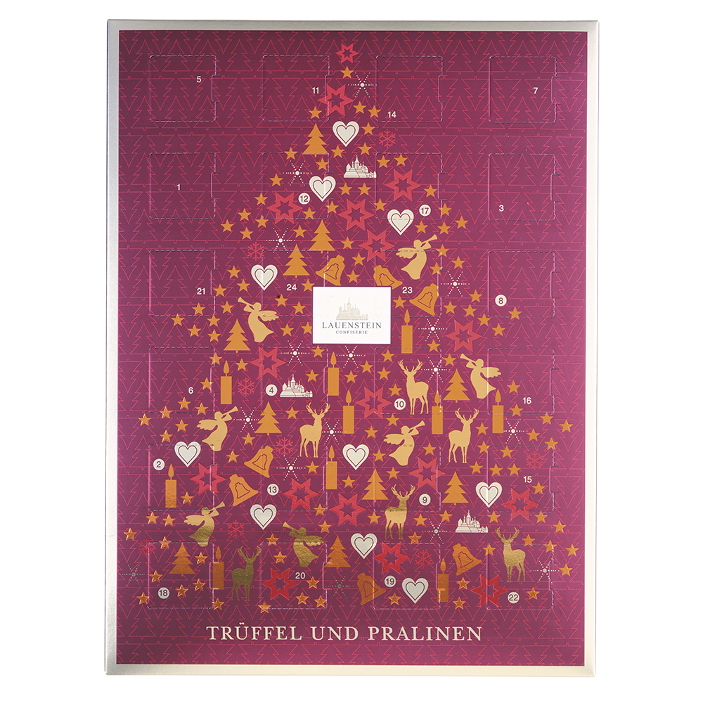 Adventskalender "Weihnachtsbaum" Adventskalender "Weihnachtsbaum" von Confiserie Burg Lauenstein GmbH