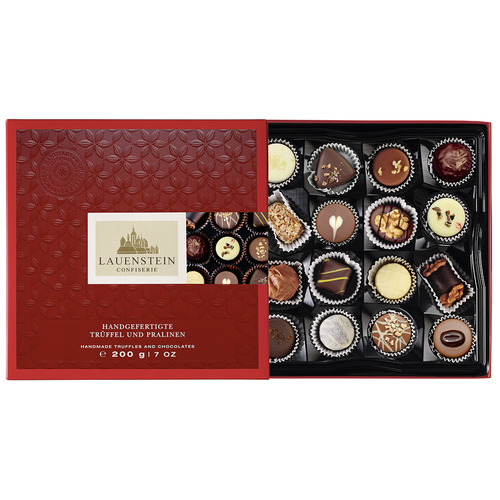 Trüffel- und Pralinen-Auslese Trüffel- und Pralinen-Auslese von Confiserie Burg Lauenstein GmbH