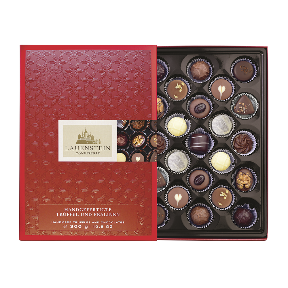Trüffel- und Pralinen-Auslese Trüffel- und Pralinen-Auslese von Confiserie Burg Lauenstein GmbH