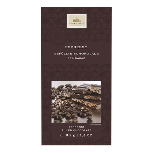 Gefüllte Schokolade Espresso von Confiserie Burg Lauenstein GmbH