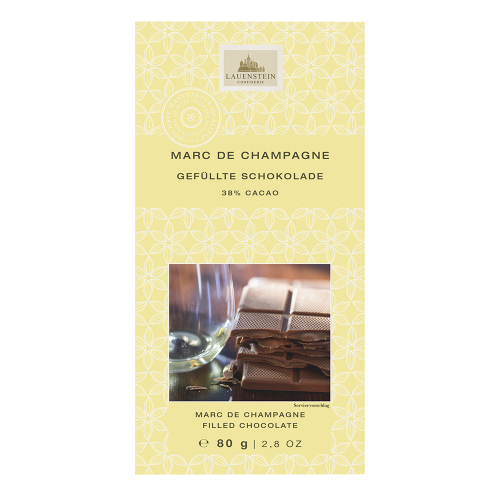 Gefüllte Schokolade Marc de Champagne von Confiserie Burg Lauenstein GmbH