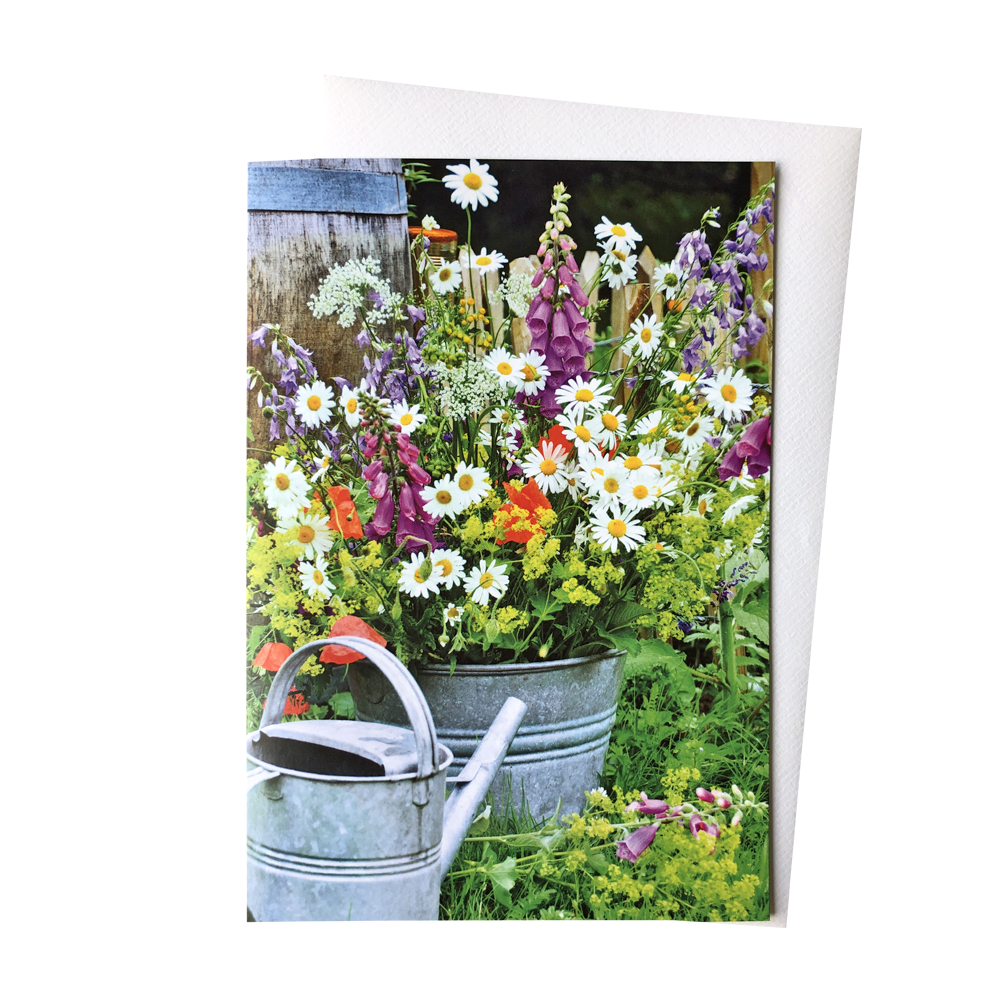Grußkarte - Sommerblumen von Confiserie Burg Lauenstein GmbH