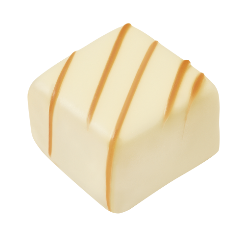 Mango-Edelmarzipan-Praline von Confiserie Burg Lauenstein GmbH