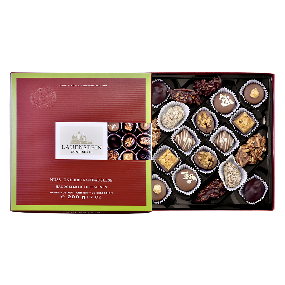 Nuss- und Krokant-Auslese Nuss- und Krokant-Auslese von Confiserie Burg Lauenstein GmbH