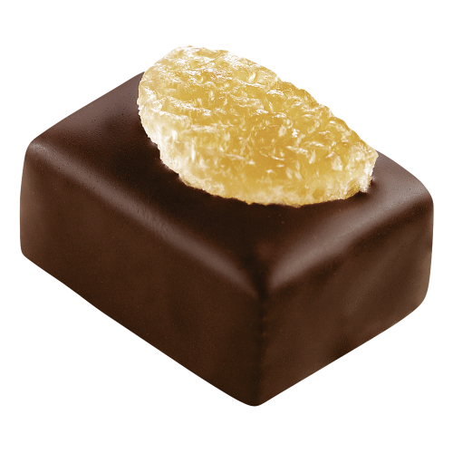 Orangen-Edelmarzipan-Praline von Confiserie Burg Lauenstein GmbH