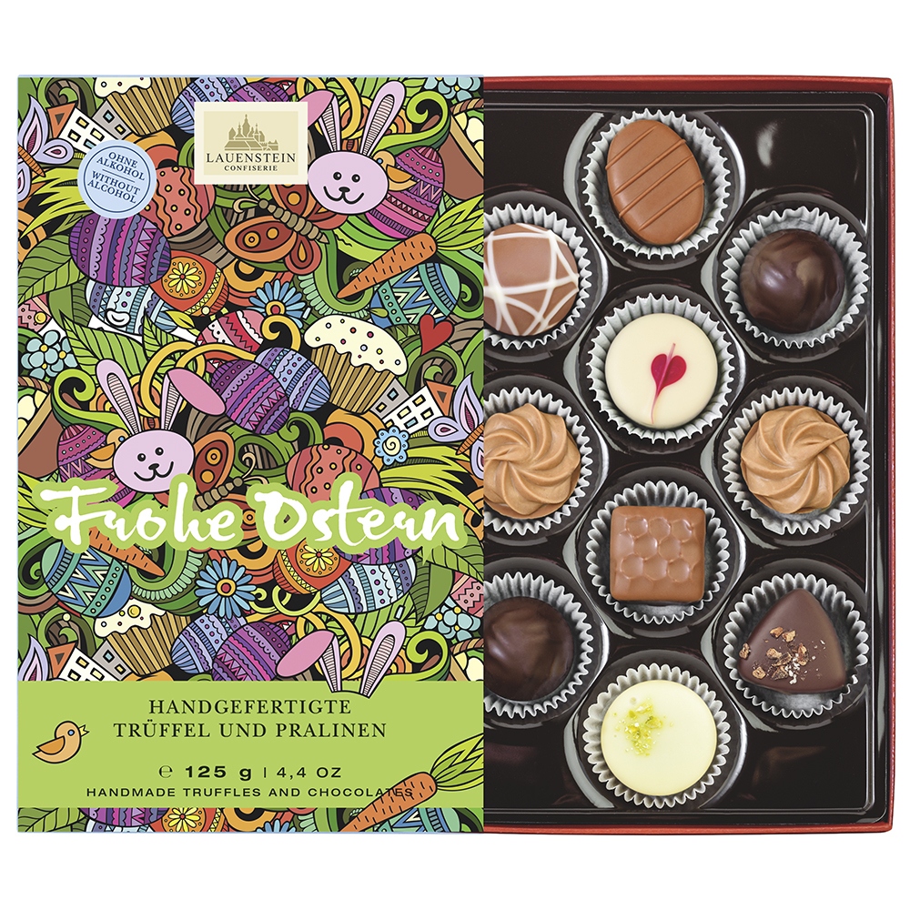 Osterpräsent Trüffel und Pralinen Osterpräsent Trüffel und Pralinen von Confiserie Burg Lauenstein GmbH