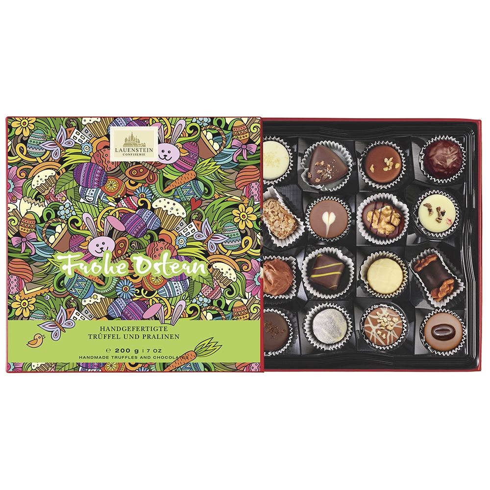 Osterpräsent Trüffel und Pralinen Osterpräsent Trüffel und Pralinen von Confiserie Burg Lauenstein GmbH