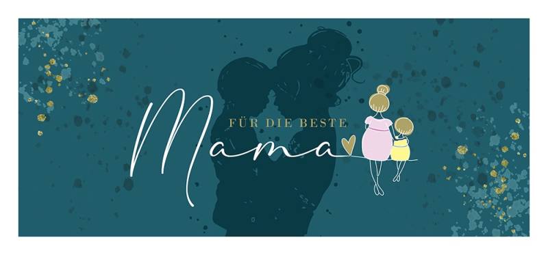 POSTKARTE Beste Mama von Confiserie Burg Lauenstein GmbH