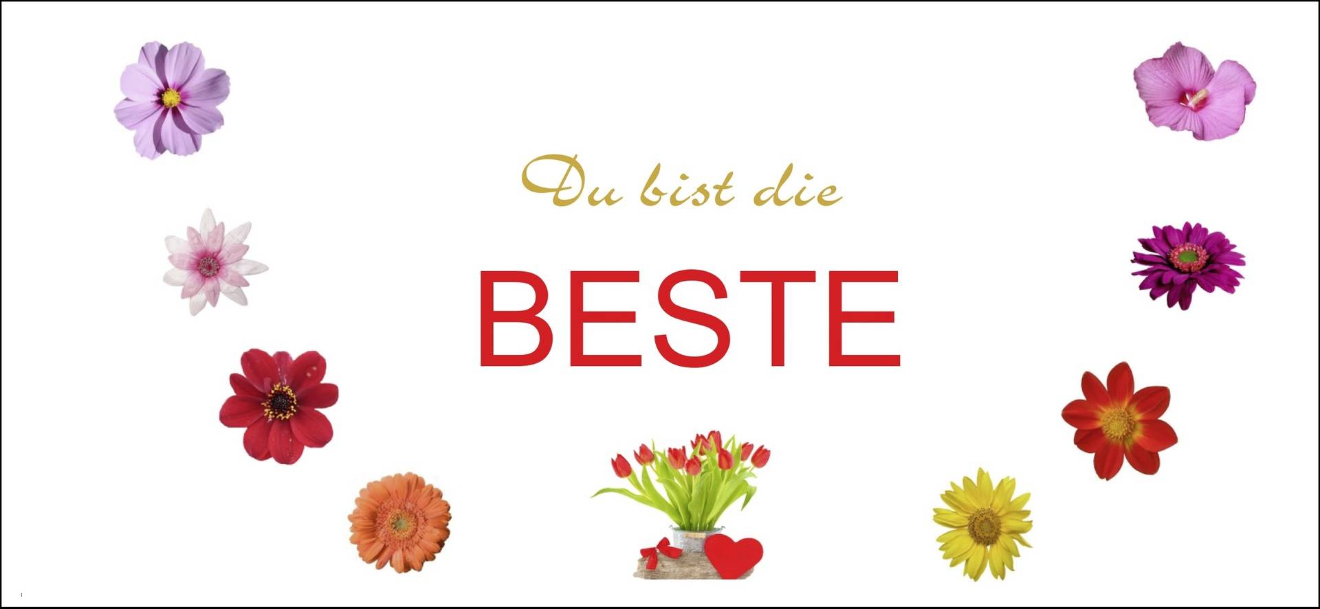 Postkarte - Die Beste Postkarte - Die Beste von Confiserie Burg Lauenstein GmbH