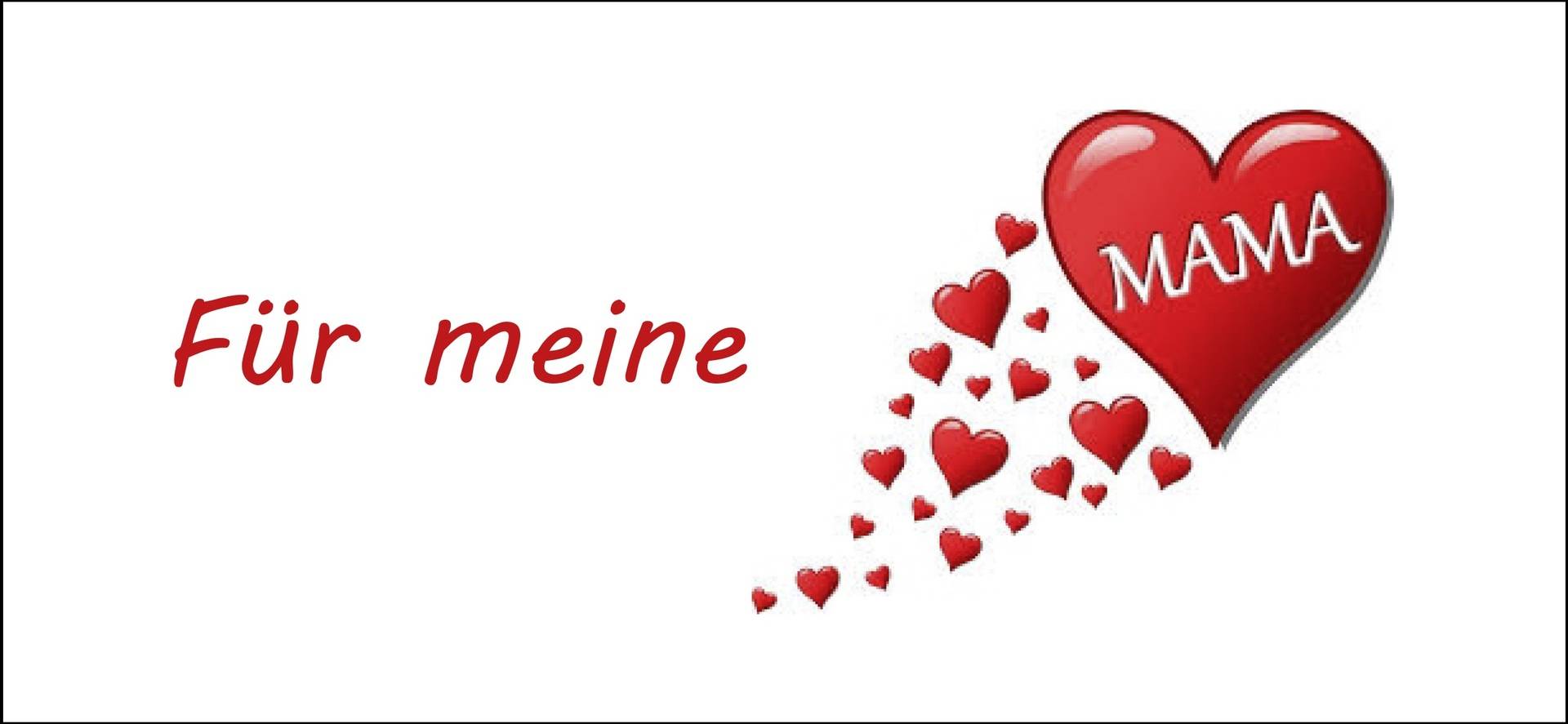 Postkarte - Für meine Mama Postkarte - Für meine Mama von Confiserie Burg Lauenstein GmbH