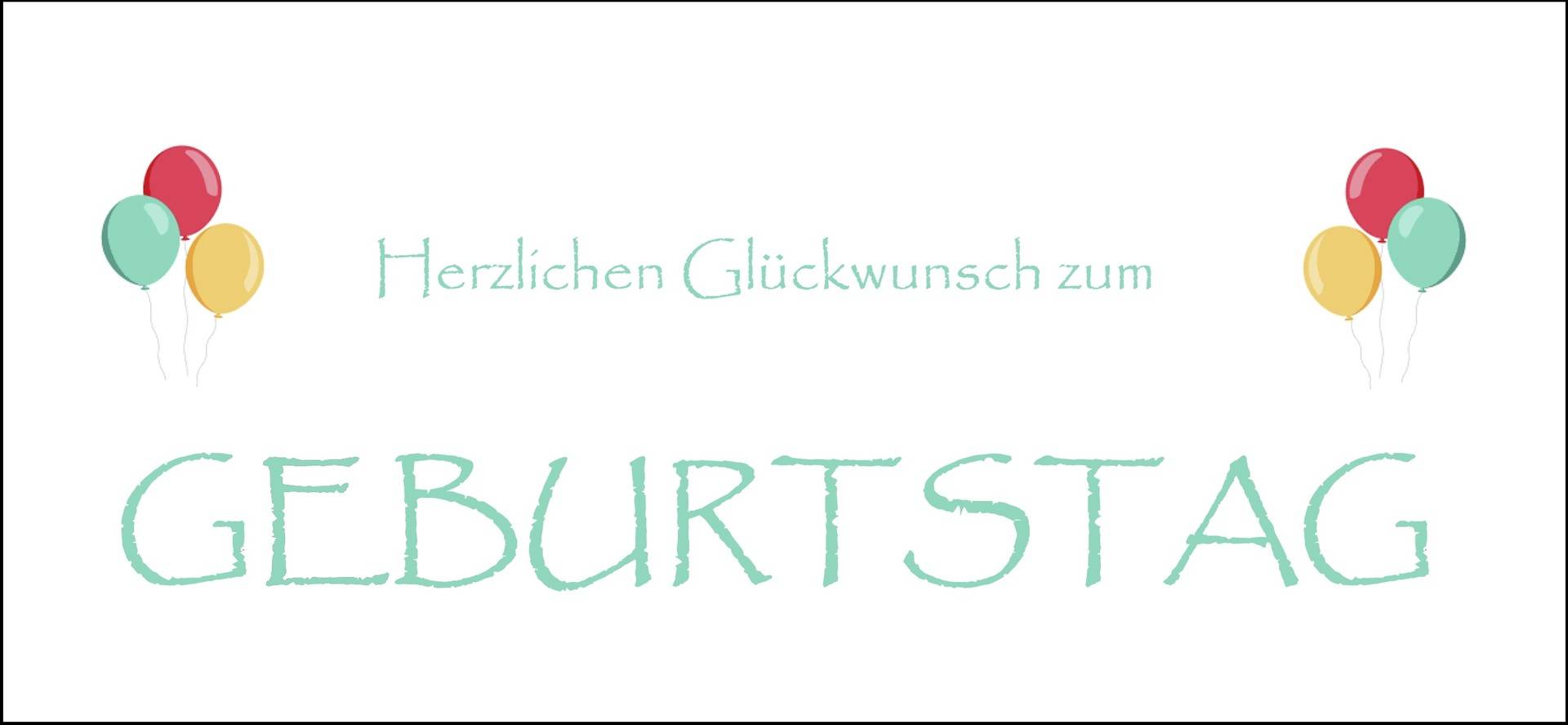 Postkarte - Zum Geburtstag Postkarte - Zum Geburtstag von Confiserie Burg Lauenstein GmbH