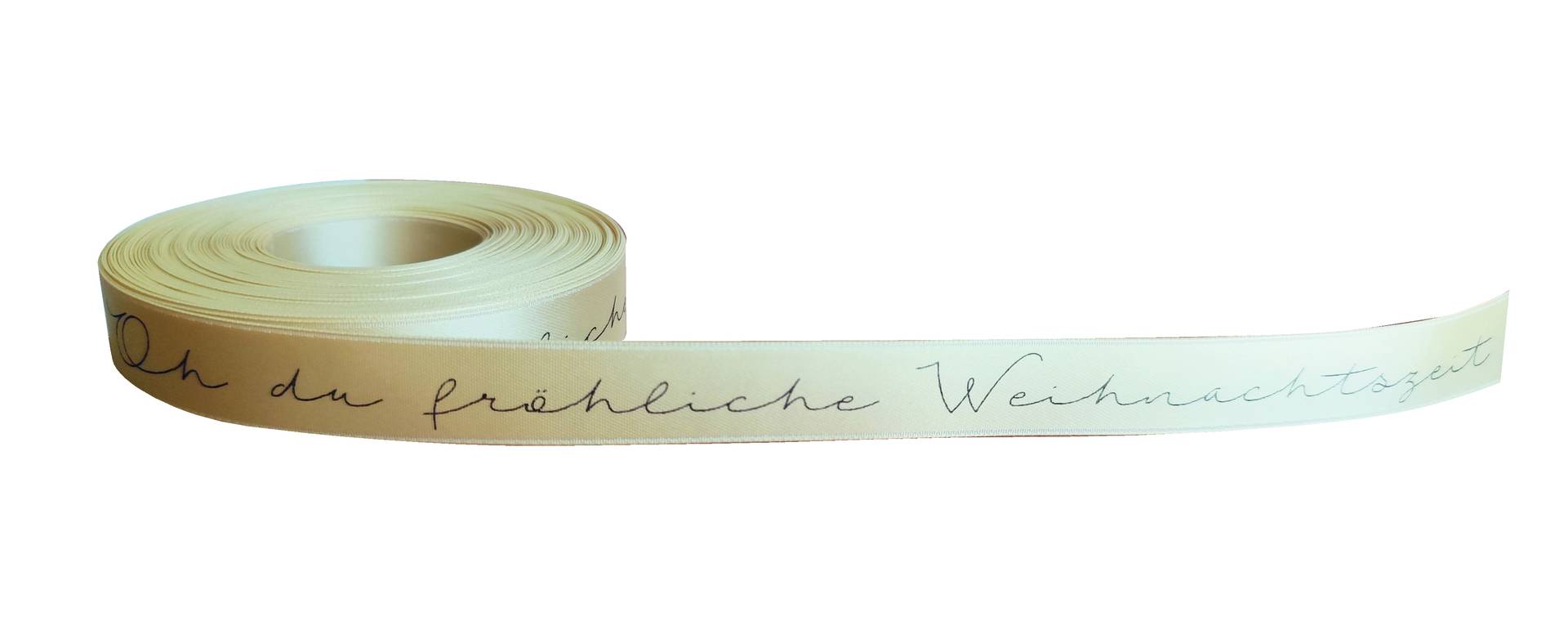 Schleifenband "Fröhliche Weihnachtszeit" Schleifenband "Fröhliche Weihnachtszeit" von Confiserie Burg Lauenstein GmbH