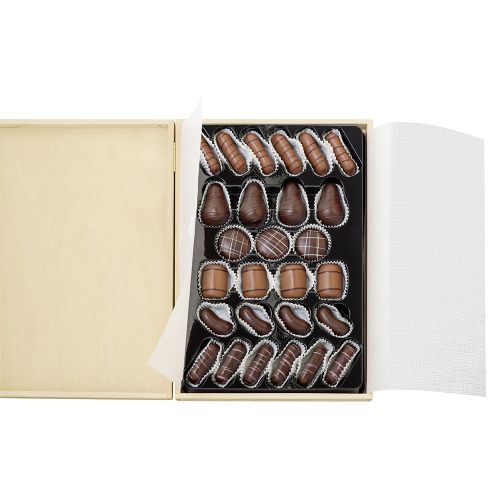 Schnapskästchen - Flüssig gefüllte Früchtchen Schnapskästchen - Flüssig gefüllte Früchtchen von Confiserie Burg Lauenstein GmbH