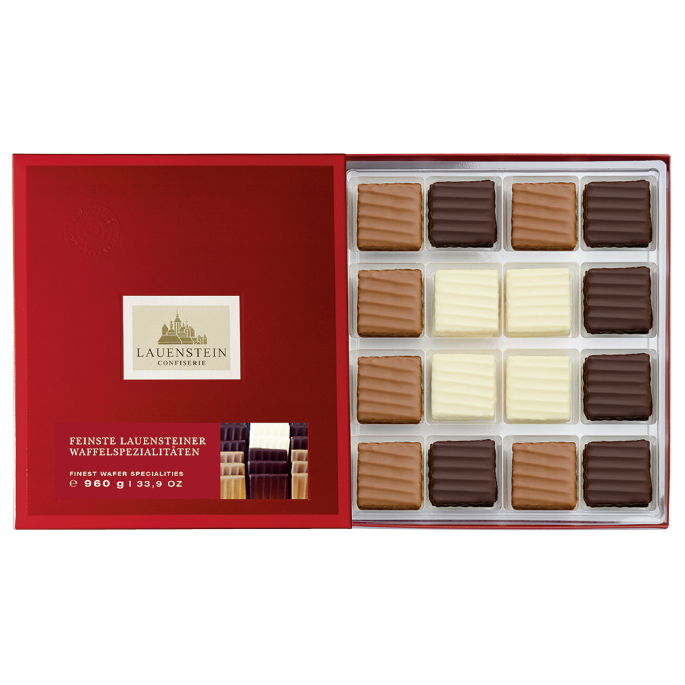 Waffelspezialitäten Waffelspezialitäten von Confiserie Burg Lauenstein GmbH
