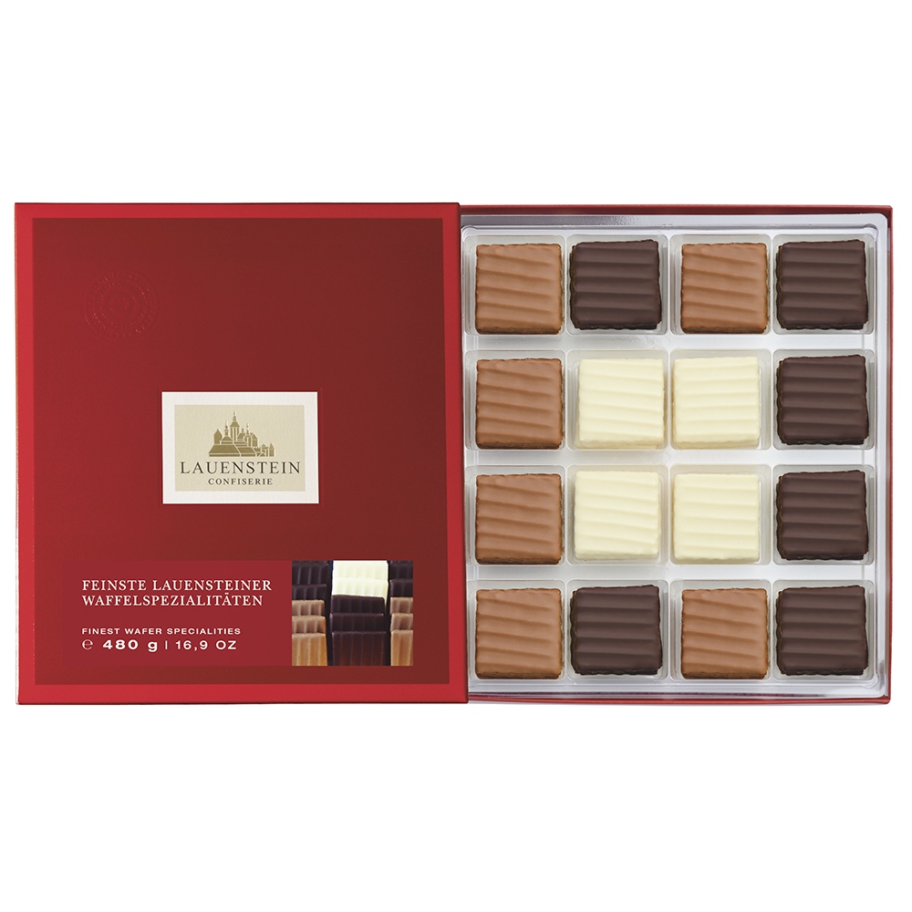 Waffelspezialitäten Waffelspezialitäten von Confiserie Burg Lauenstein GmbH