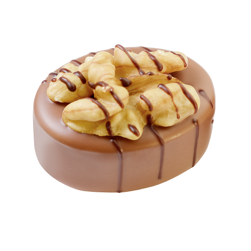 Walnuss-Nougat-Praline Walnuss-Nougat-Praline von Confiserie Burg Lauenstein GmbH