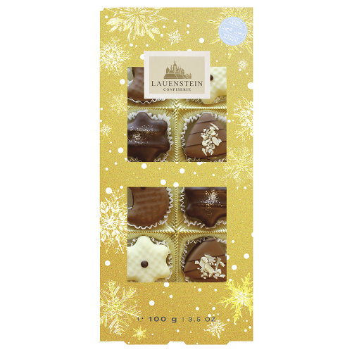 Weihnachts-Klarsichtpräsent "Frohes Fest" Weihnachts-Klarsichtpräsent "Frohes Fest" von Confiserie Burg Lauenstein GmbH