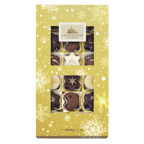Weihnachts-Klarsichtpräsent "Frohes Fest" Weihnachts-Klarsichtpräsent "Frohes Fest" von Confiserie Burg Lauenstein GmbH