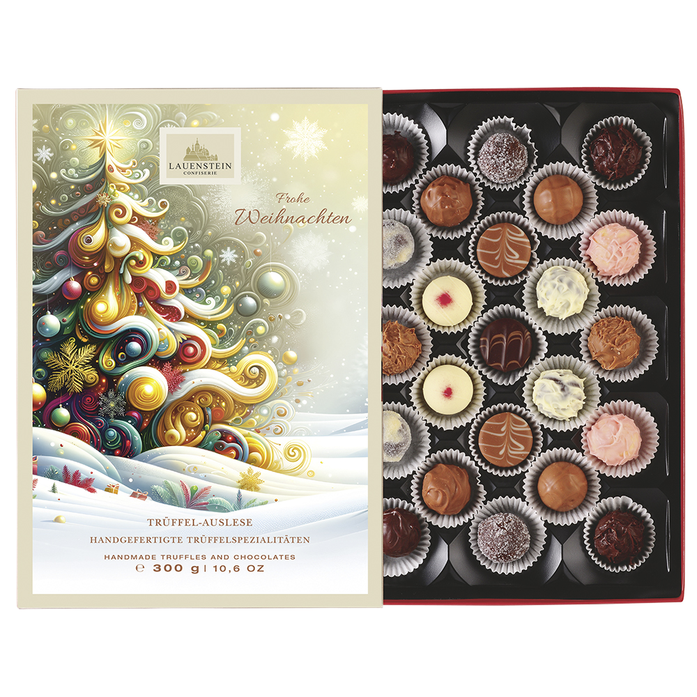 Weihnachtspräsent Trüffelspezialitäten Weihnachtspräsent Trüffelspezialitäten von Confiserie Burg Lauenstein GmbH