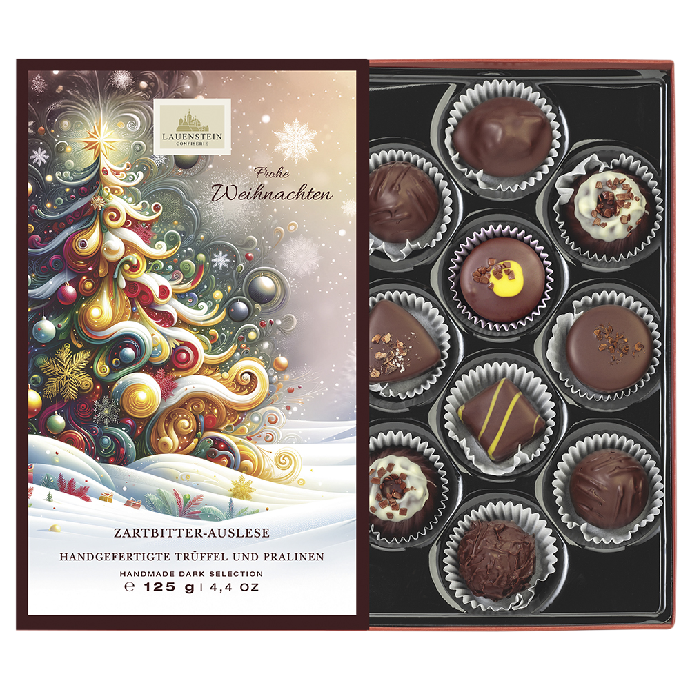 Weihnachtspräsent Zartbitter-Spezialitäten Weihnachtspräsent Zartbitter-Spezialitäten von Confiserie Burg Lauenstein GmbH