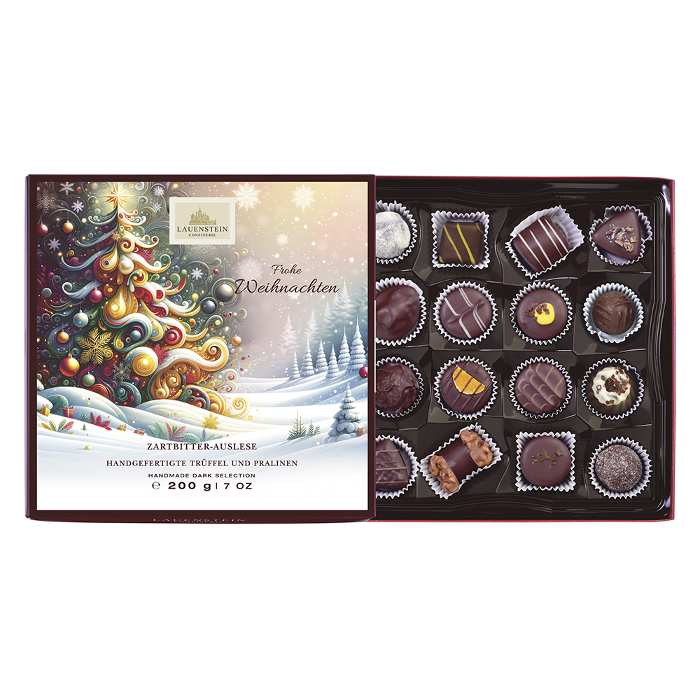 Weihnachtspräsent Zartbitter-Spezialitäten Weihnachtspräsent Zartbitter-Spezialitäten von Confiserie Burg Lauenstein GmbH
