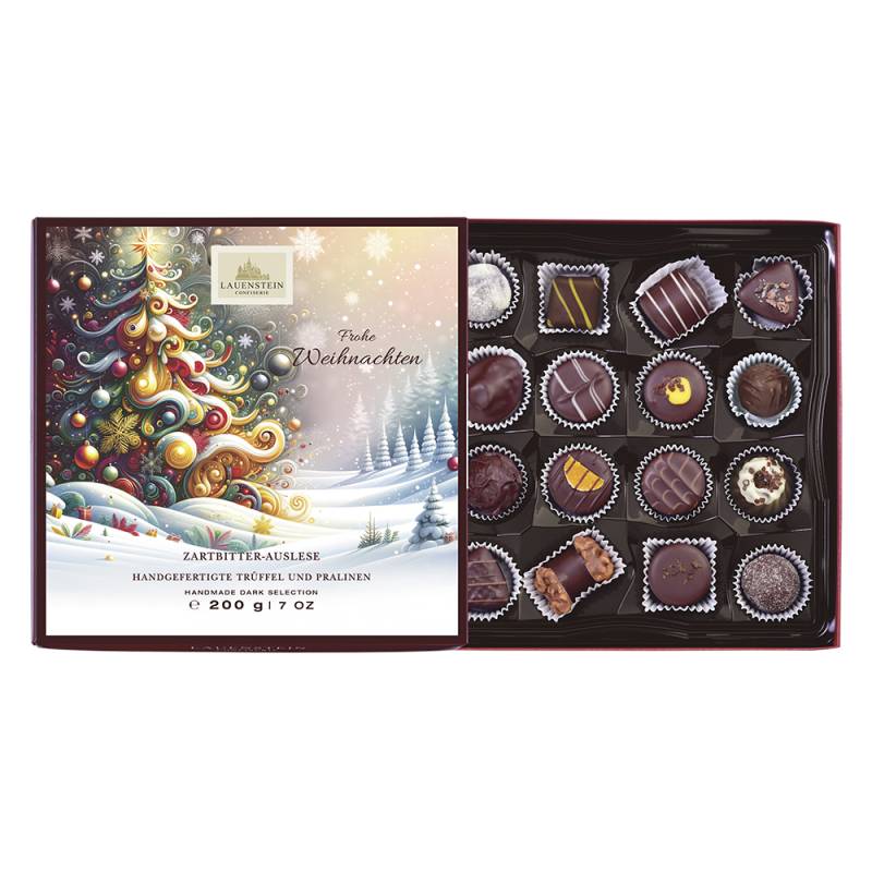 Weihnachtspräsent Zartbitter-Spezialitäten von Confiserie Burg Lauenstein GmbH