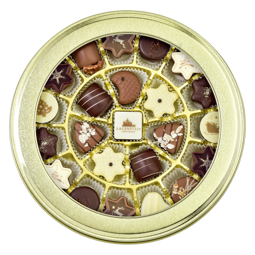 Weihnachtsrunddose Weihnachtsrunddose von Confiserie Burg Lauenstein GmbH