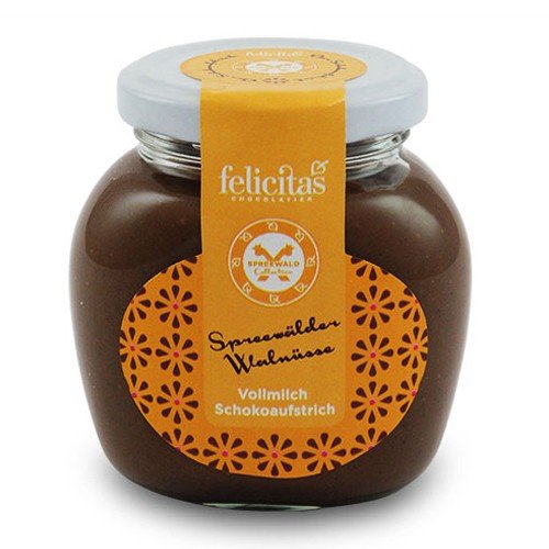 Vollmilch Schokoaufstrich mit Walnüssen (120 g) von YABAGO
