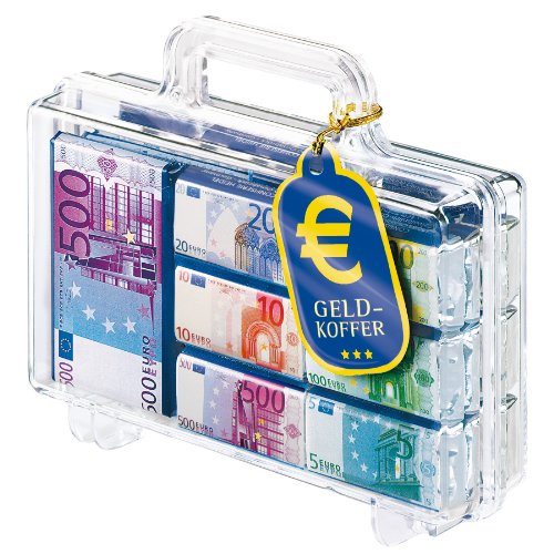 Confiserie Heidel Euro-Koffer mit Edelvollmilchschokoladen, 2er Pack (2 x 120 g Packung) von Confiserie Heidel