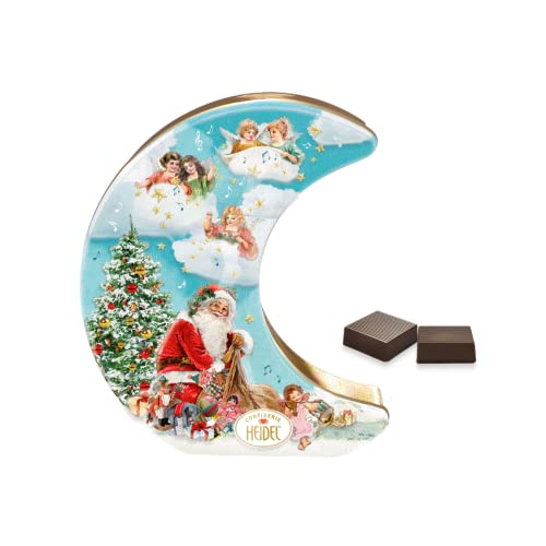 Heidel Luna Decori Angeli | Metalldose Schokolade gefüllte Milch Creme | Geschenkbox Dekoration Haus Schokolade Milch Milch Heidel Luna Decori Angeli | Metalldose Schokolade gefüllte Milch Creme | Geschenkbox Dekoration Haus Schokolade Milch Milch von Confiserie Heidel