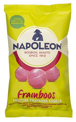 Napoleon Bonbons | Himbeere | Weinkugeln | Bonbon Napoleon | Napoleon Frucht Bonbons | 12 Pack | 1800 Gram Total von Napoleon
