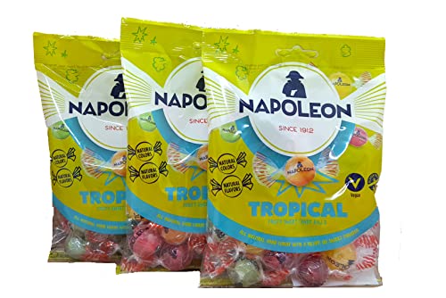 Napoleon Tropical 3 x 130g | Vegan | Halal | Glutenfrei von Confiserie Napoleon