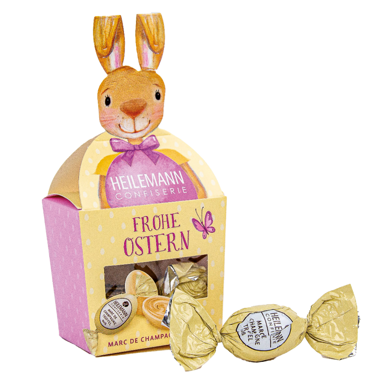 Confiserie Qualität Hase mit Ostereiern ?Marc de Champagne? Confiserie Qualität Hase mit Ostereiern ?Marc de Champagne? von Confiserie Qualität