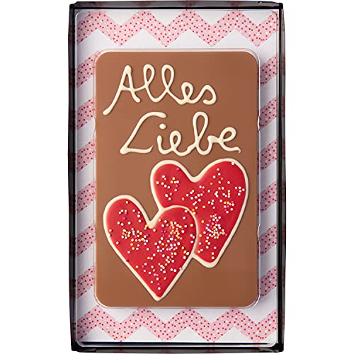 Confiserie Weibler Geschenkpackung Handschrift Alles Liebe 120 g von Weibler