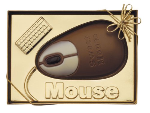 Weibler Schokolade im PC-Maus-Design von Weibler