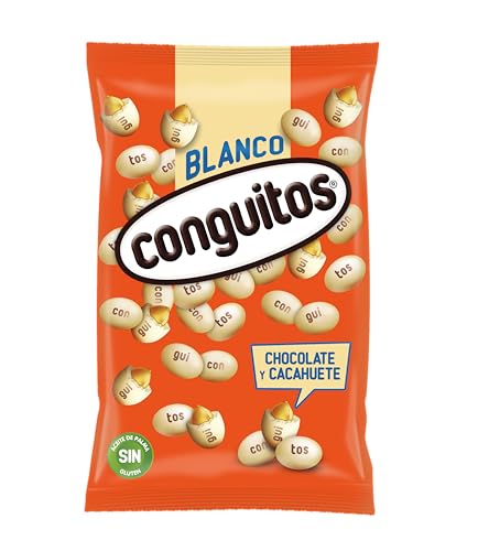 Conguitos Blancos - Erdnuss mit weißer Schokolade - 1000 gr Conguitos Blancos - Erdnuss mit weißer Schokolade - 1000 gr von Conguitos