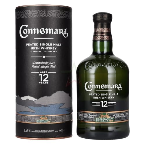 Connemara 12 Years Old Peated Single Malt Irish Whiskey 40,00% 0,70 Liter von Connemara