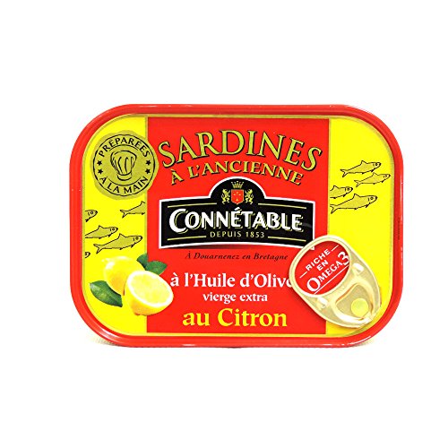 Connetable - Au Citron Sardines - 115g (Case of 15) von Connétable