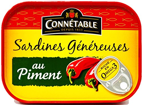 Connetable - Sardines Généreuses Au Piment - 140g von Connétable