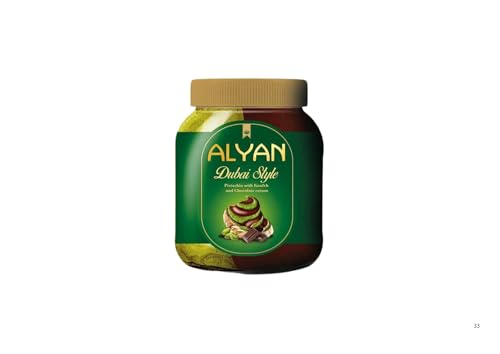 Dubai Style Pistazie-Schokoladen-Haselnuss Aufstrich, 200g Pistaziencreme, Kadayif Aufstrich Dubai Schokolade von Connys
