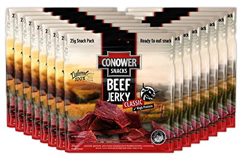 Conower Beef Jerky Classic 15 x 25g von Conower