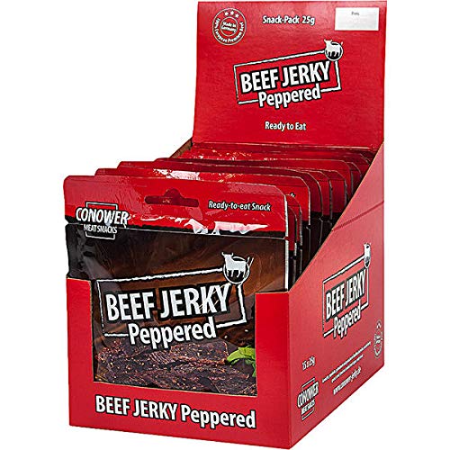 Conower Beef Jerky Peppered 15 x 25g Conower Beef Jerky Peppered 15 x 25g von Conower