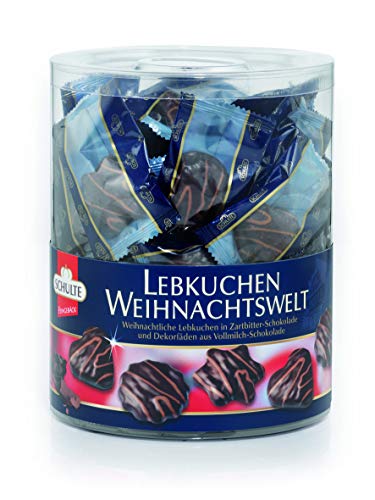 Schulte Lebkuchenwelt mit Zartbitterschokolade in der Dose 560g von Conrad Schulte GmbH & Co.KG