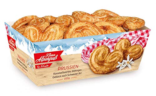 Schweinsohren aus Blätterteig Prussien Schweizer Art von Schulte 220g Schweinsohren aus Blätterteig Prussien Schweizer Art von Schulte 220g von Conrad Schulte GmbH & Co.KG