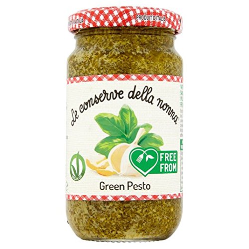 Le Conserve della Nonna Molkerei, Nut & Glutenfreie Grüne Pesto-Sauce 185g von Conserva Della Nona