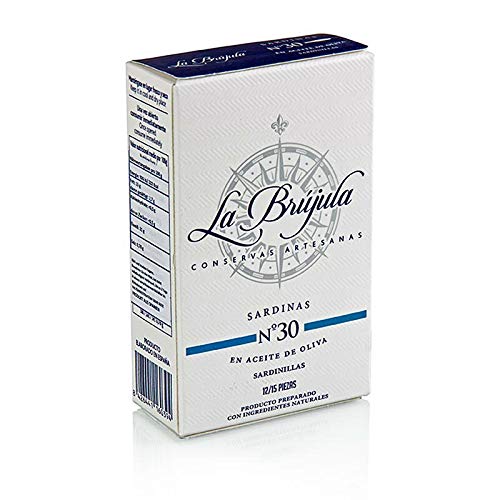 Sardinen in Olivenöl (12-15 Stück), La Brújula, 115g von YESMOO