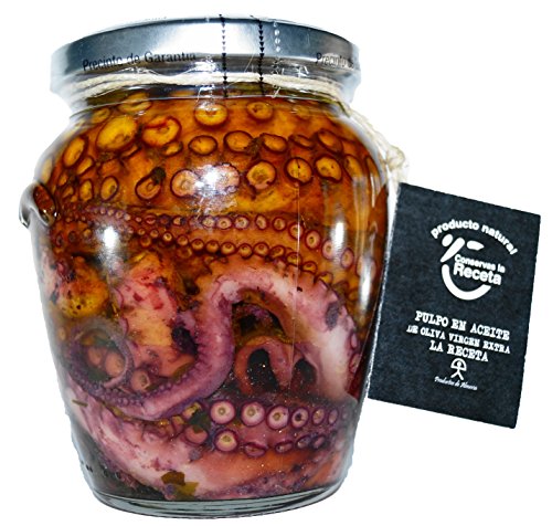 Conservas La Receta Großer Oktopus in Nativem Olivenöl Extra aus Spanien Conservas La Receta Großer Oktopus in Nativem Olivenöl Extra aus Spanien von Conservas La Receta